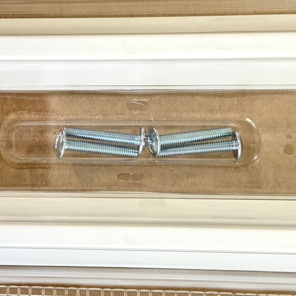 IKEA HACKÅS Drawer Pulls ~ White Powder Coated Aluminum ~ 11-13/16" ~ 2 Per Pack - Picture 6 of 6